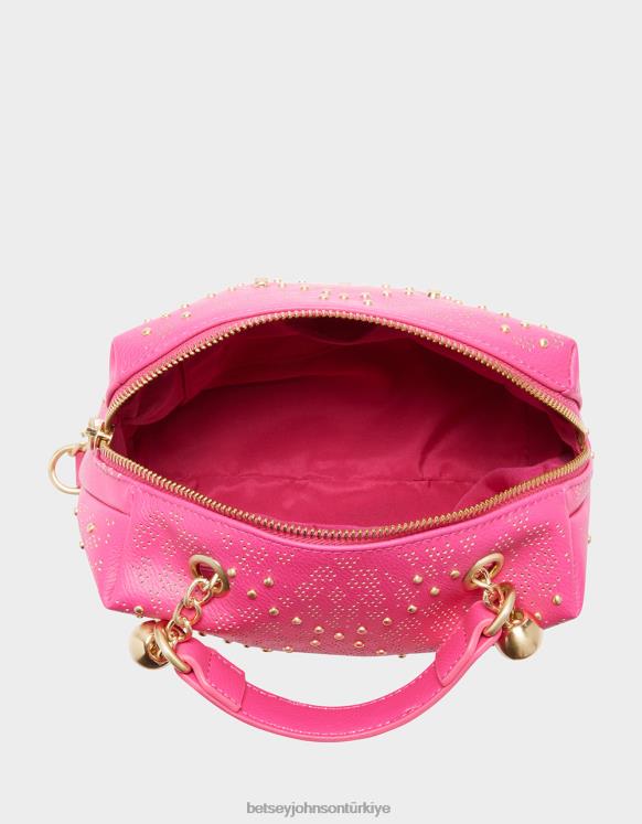 durum kafatası crossbody pembe N26HX240 kadınlar Betsey Johnson Aksesuarlar