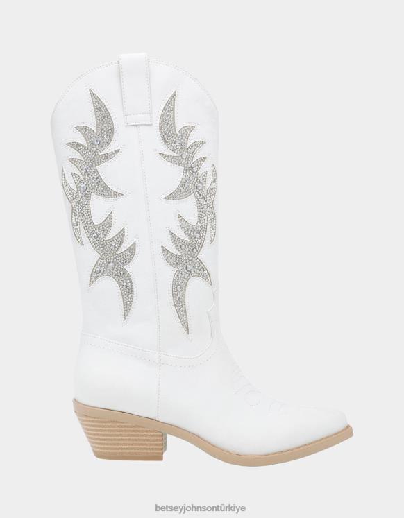 aliza fildişi N26HX2 kadınlar Betsey Johnson ayakkabı