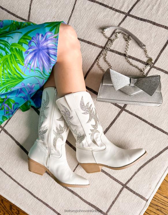 aliza fildişi N26HX2 kadınlar Betsey Johnson ayakkabı