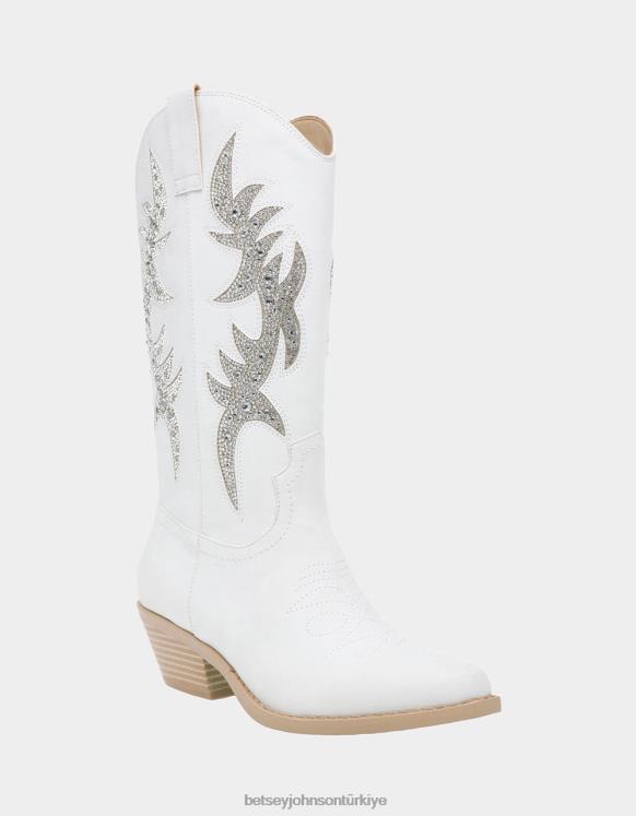 aliza fildişi N26HX2 kadınlar Betsey Johnson ayakkabı