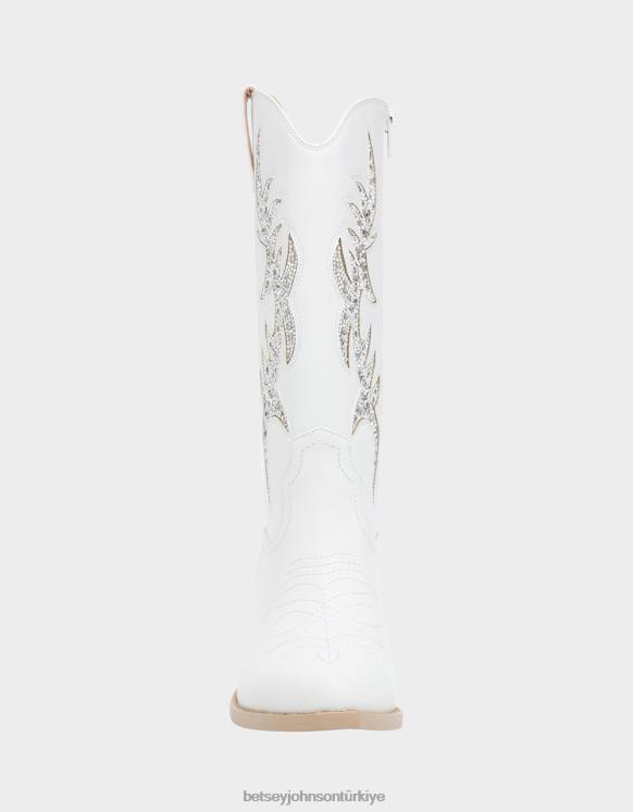 aliza fildişi N26HX2 kadınlar Betsey Johnson ayakkabı