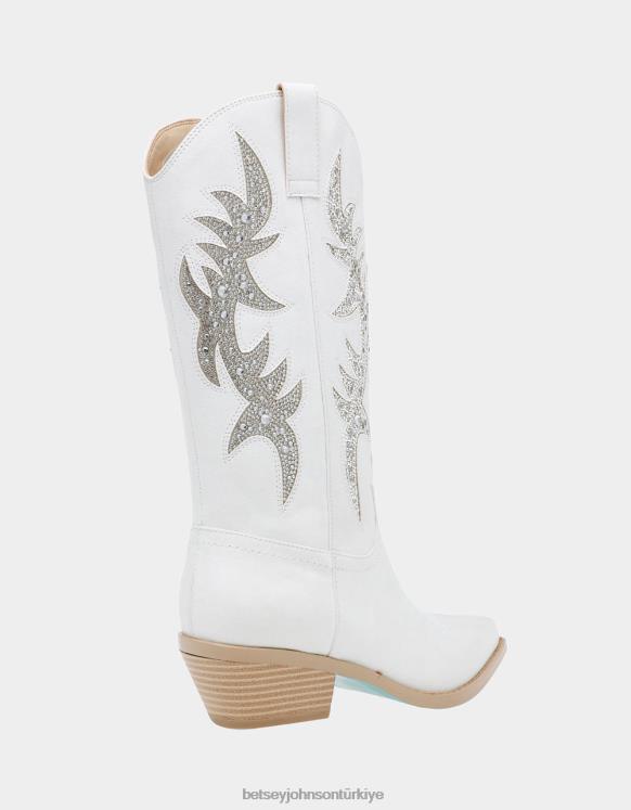 aliza fildişi N26HX2 kadınlar Betsey Johnson ayakkabı