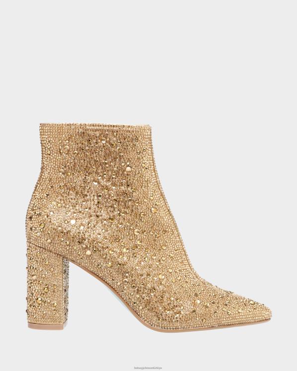 cady altın N26HX126 kadınlar Betsey Johnson ayakkabı