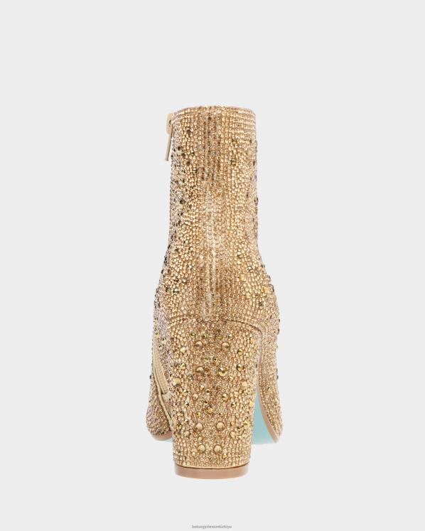 cady altın N26HX126 kadınlar Betsey Johnson ayakkabı