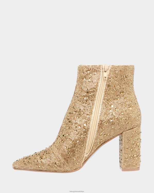 cady altın N26HX126 kadınlar Betsey Johnson ayakkabı