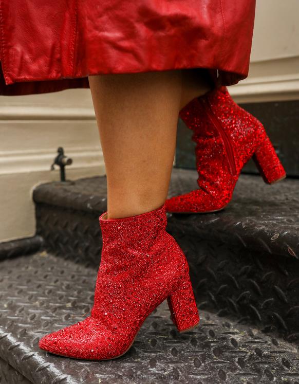 cady kırmızı N26HX21 kadınlar Betsey Johnson ayakkabı