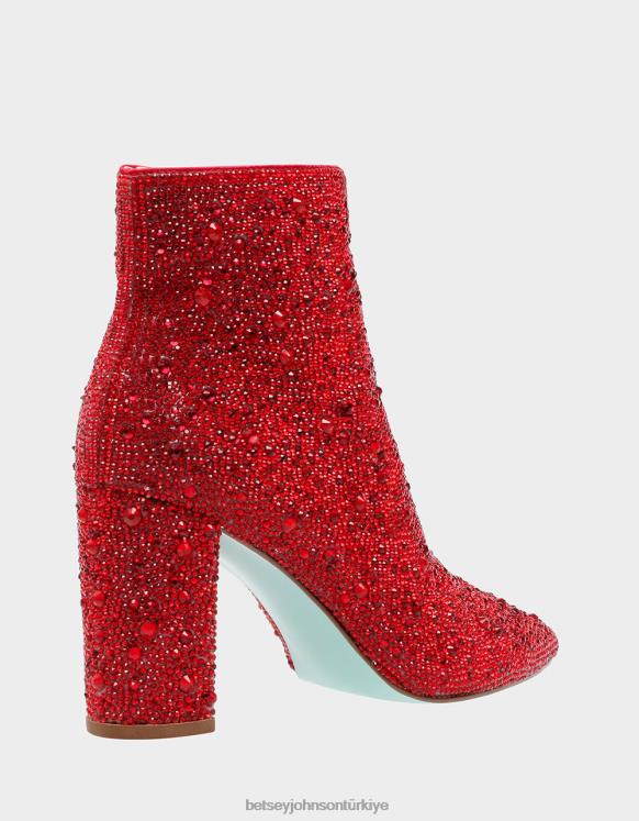 cady kırmızı N26HX21 kadınlar Betsey Johnson ayakkabı