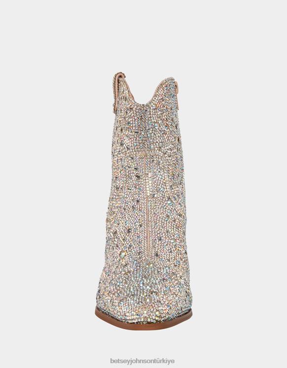 diva rhinestones N26HX6 kadınlar Betsey Johnson ayakkabı