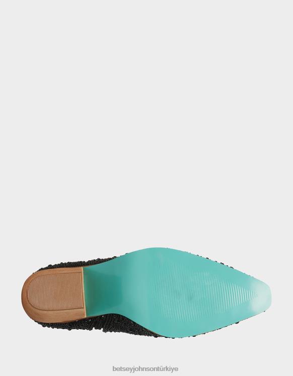 diva siyah N26HX44 kadınlar Betsey Johnson ayakkabı