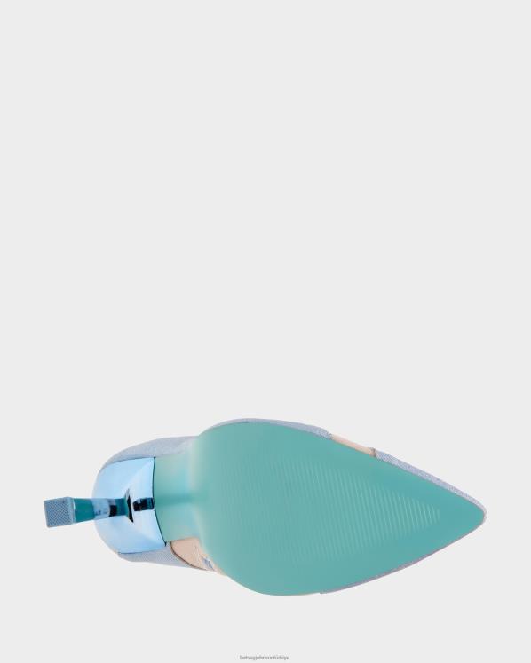 kaşar mavi N26HX165 kadınlar Betsey Johnson ayakkabı