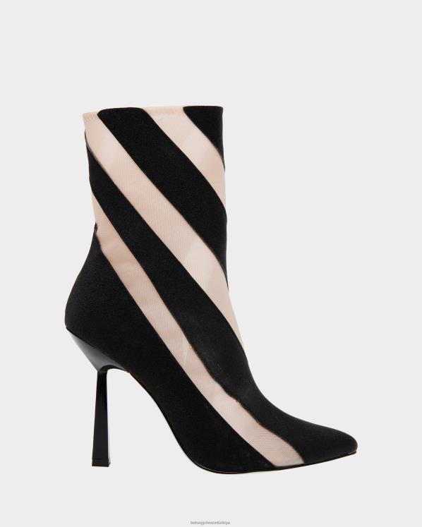 kaşar siyah N26HX143 kadınlar Betsey Johnson ayakkabı