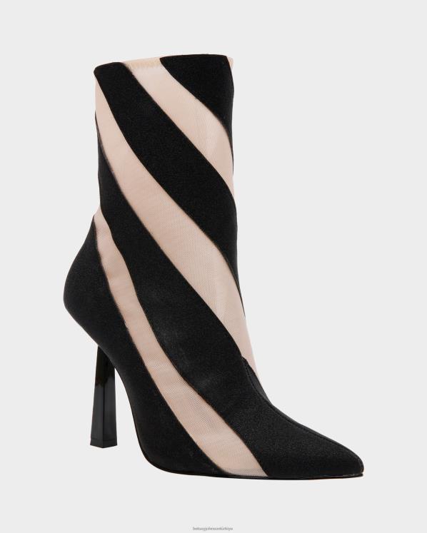 kaşar siyah N26HX143 kadınlar Betsey Johnson ayakkabı