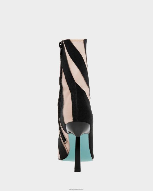 kaşar siyah N26HX143 kadınlar Betsey Johnson ayakkabı