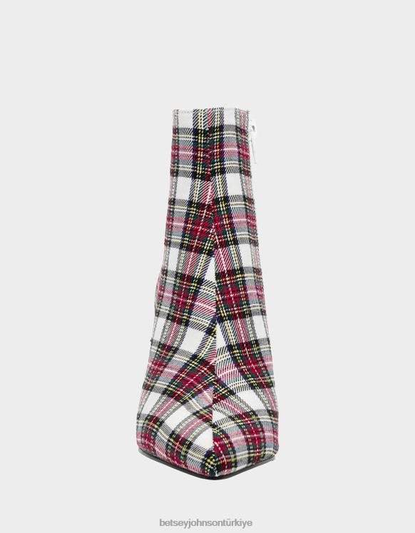 kassie kırmızı beyaz N26HX27 kadınlar Betsey Johnson ayakkabı