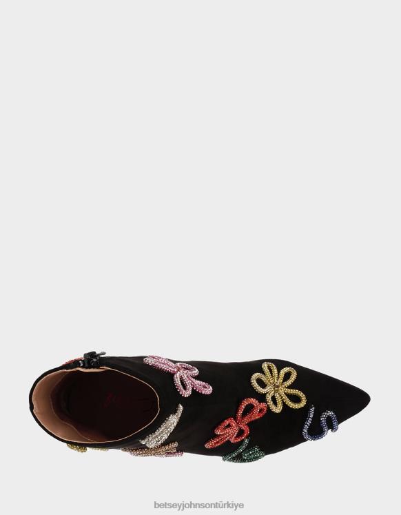 silvia siyah çok N26HX145 kadınlar Betsey Johnson ayakkabı