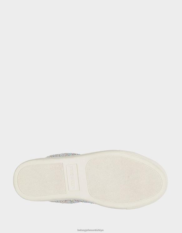 Sidny rhinestones N26HX22 çocuklar Betsey Johnson ayakkabı