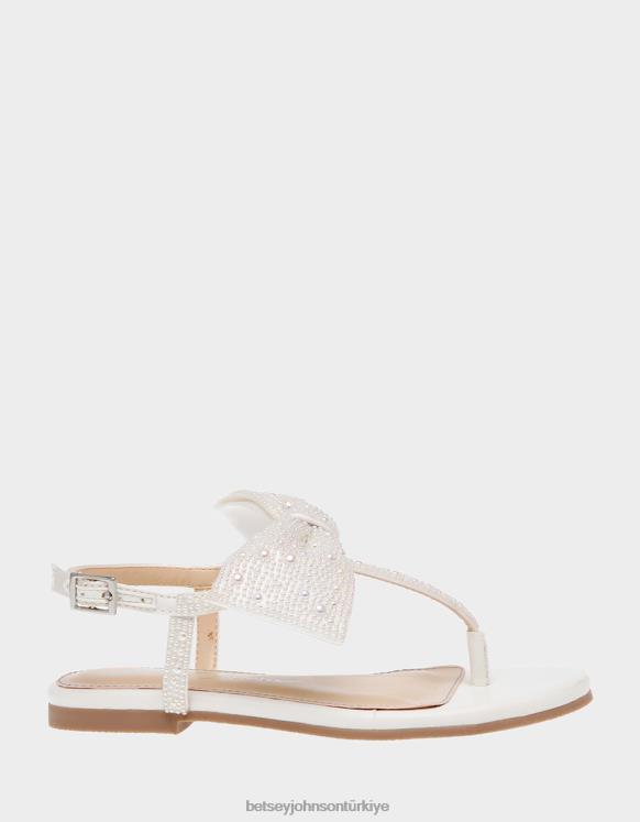 sasha fildişi N26HX186 çocuklar Betsey Johnson ayakkabı