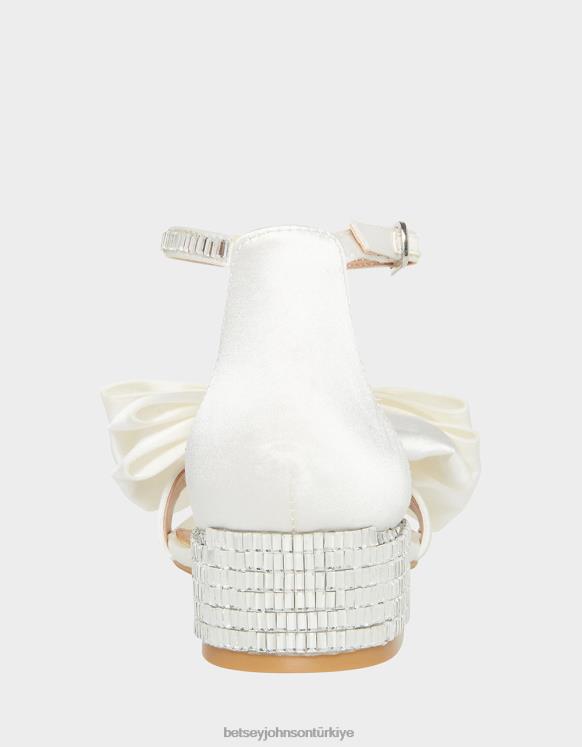 deli fildişi N26HX184 çocuklar Betsey Johnson ayakkabı