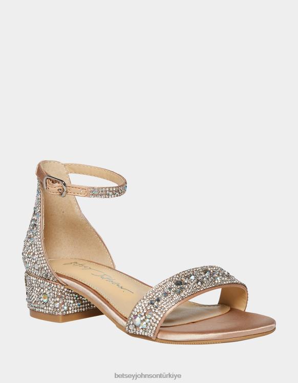 mari Şampanya N26HX151 çocuklar Betsey Johnson ayakkabı