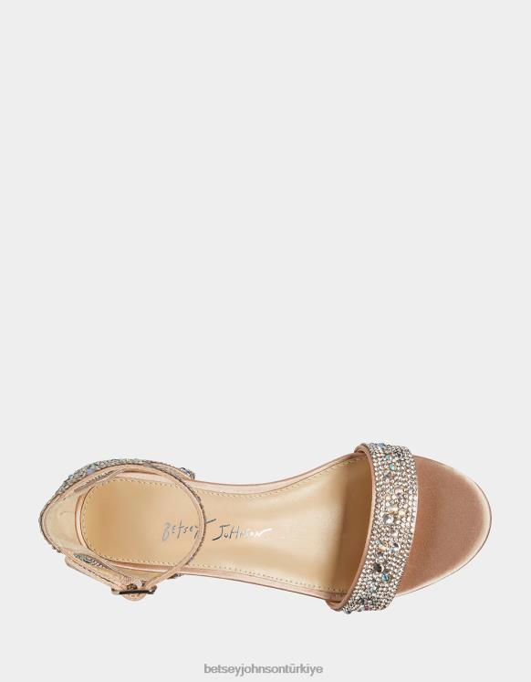 mari Şampanya N26HX151 çocuklar Betsey Johnson ayakkabı