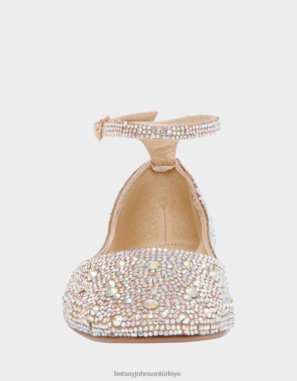 as rhinestones N26HX25 kadınlar Betsey Johnson ayakkabı