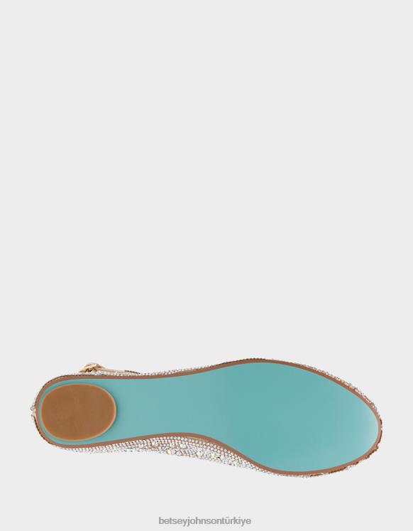 as rhinestones N26HX25 kadınlar Betsey Johnson ayakkabı