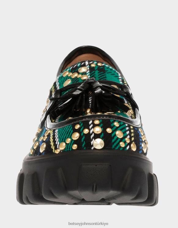 aleah yeşili çok N26HX182 kadınlar Betsey Johnson ayakkabı