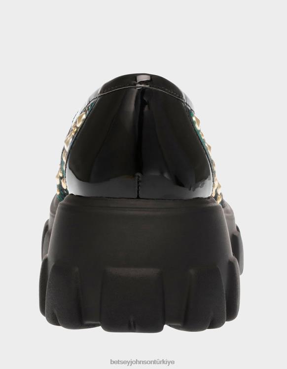 aleah yeşili çok N26HX182 kadınlar Betsey Johnson ayakkabı