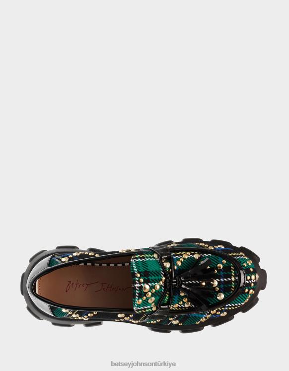 aleah yeşili çok N26HX182 kadınlar Betsey Johnson ayakkabı