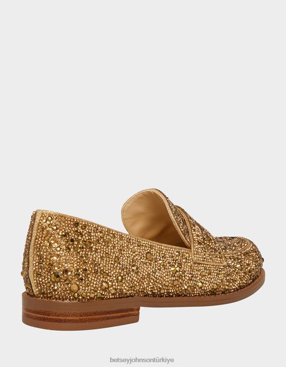 aron altın N26HX92 kadınlar Betsey Johnson ayakkabı