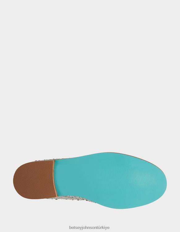 aron gümüş N26HX16 kadınlar Betsey Johnson ayakkabı