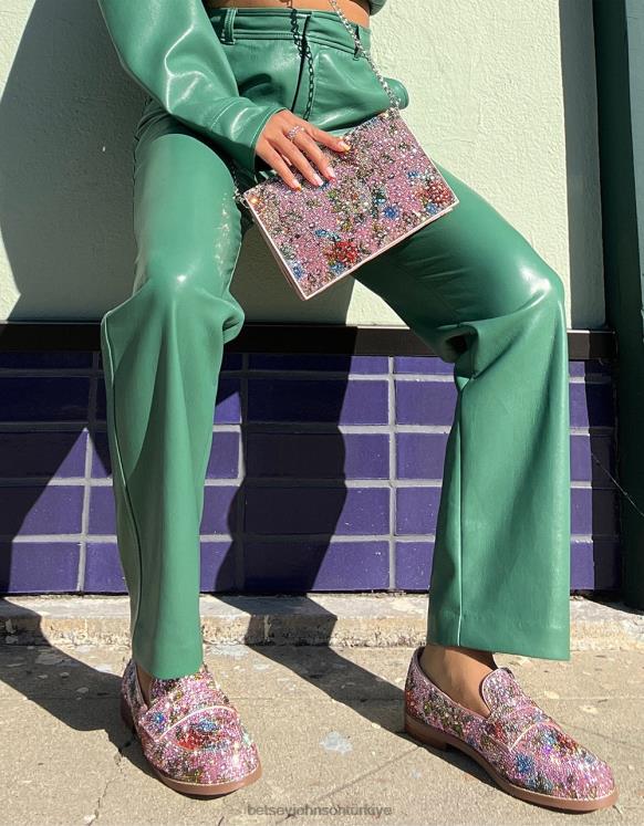 aron çiçek çok N26HX10 kadınlar Betsey Johnson ayakkabı