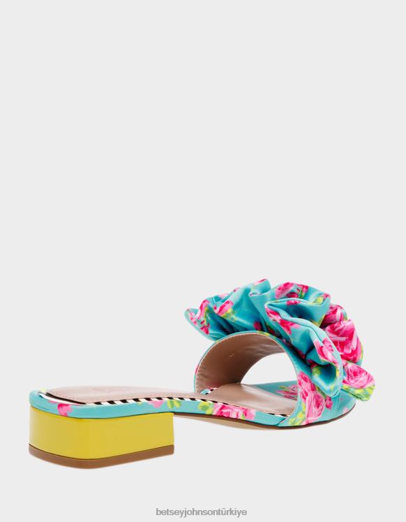 Alivia mavi çok N26HX68 kadınlar Betsey Johnson ayakkabı