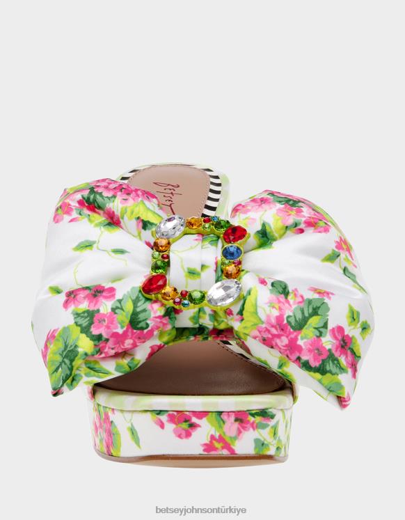 Possie beyaz çok N26HX8 kadınlar Betsey Johnson ayakkabı