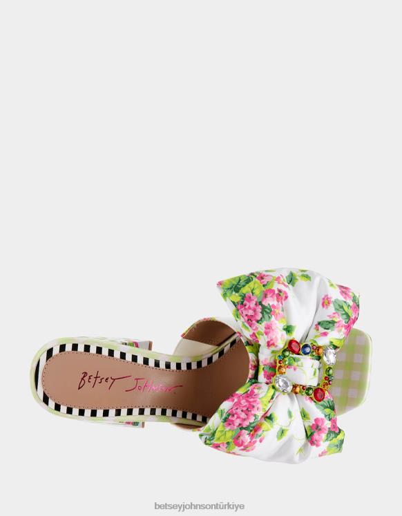 Possie beyaz çok N26HX8 kadınlar Betsey Johnson ayakkabı