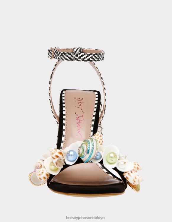 çapa siyah çok N26HX79 kadınlar Betsey Johnson ayakkabı