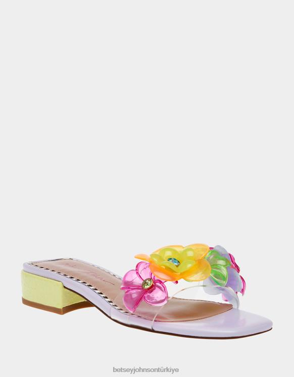 günlük leylak N26HX89 kadınlar Betsey Johnson ayakkabı