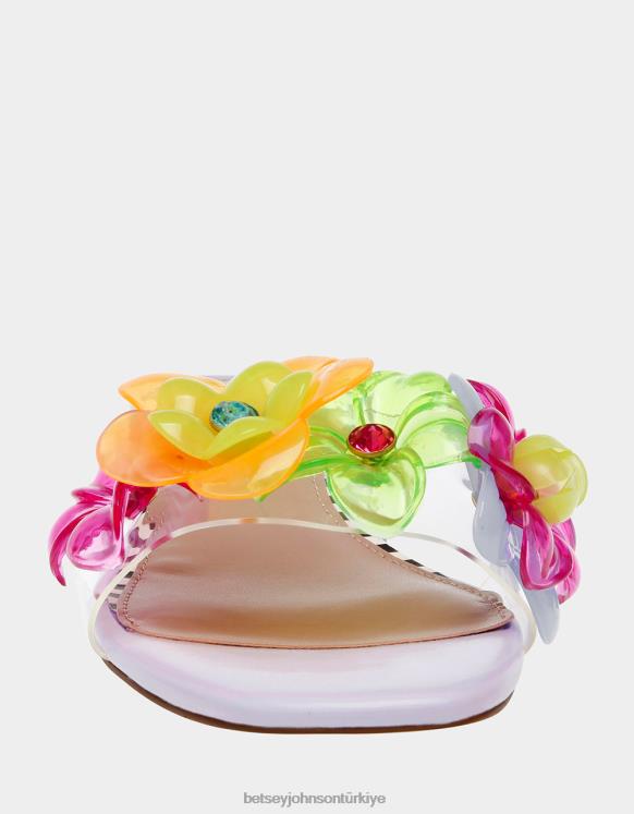 günlük leylak N26HX89 kadınlar Betsey Johnson ayakkabı