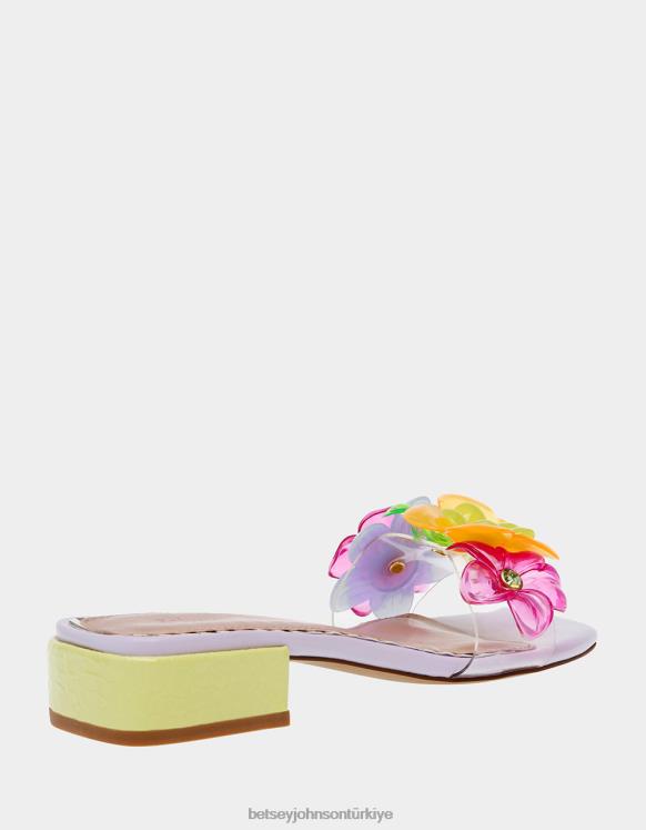 günlük leylak N26HX89 kadınlar Betsey Johnson ayakkabı
