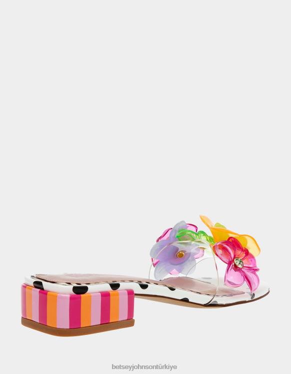 günlük siyah/polka/nokta N26HX114 kadınlar Betsey Johnson ayakkabı