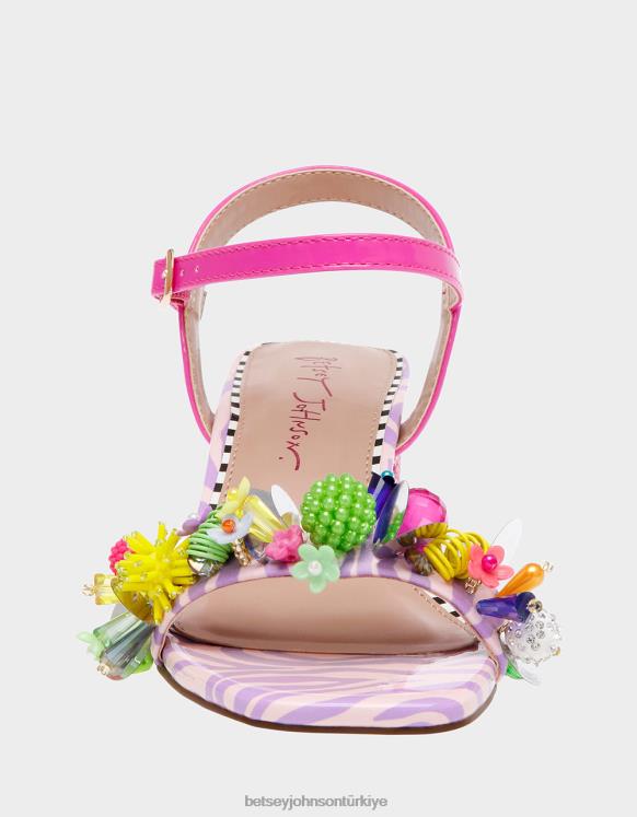 jayleene pembe çok N26HX97 kadınlar Betsey Johnson ayakkabı