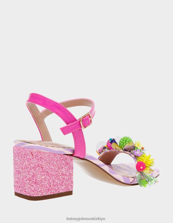 jayleene pembe çok N26HX97 kadınlar Betsey Johnson ayakkabı