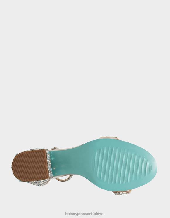 mari Şampanya N26HX45 kadınlar Betsey Johnson ayakkabı