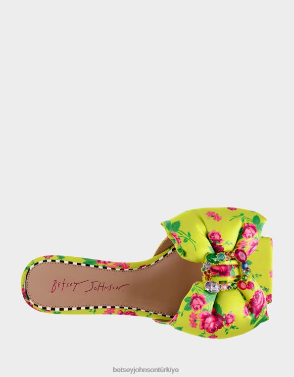 papatya-g ağaç kavunu N26HX117 kadınlar Betsey Johnson ayakkabı