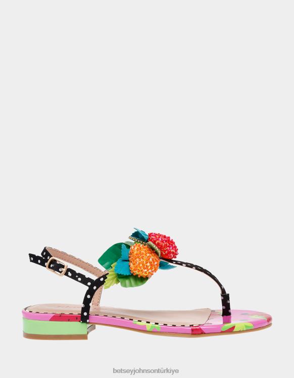 sulu çok N26HX95 kadınlar Betsey Johnson ayakkabı