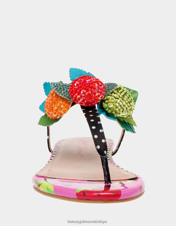 sulu çok N26HX95 kadınlar Betsey Johnson ayakkabı
