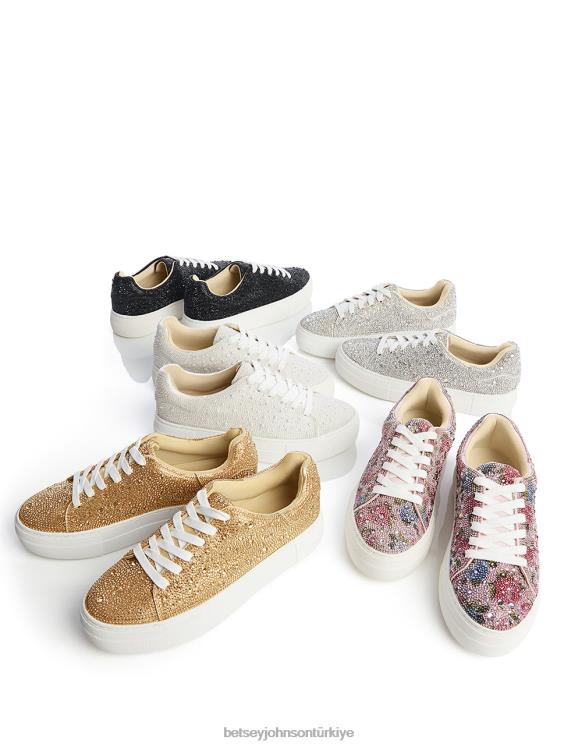Sidny altın çok N26HX63 kadınlar Betsey Johnson ayakkabı