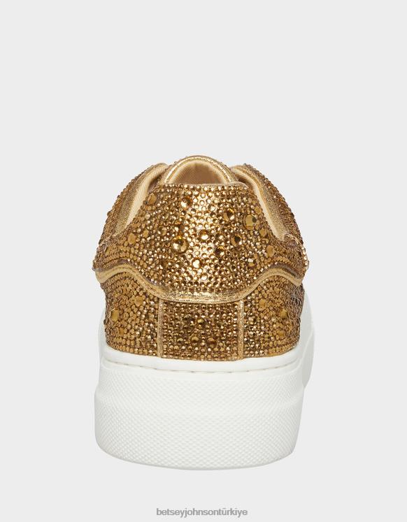 Sidny altın çok N26HX63 kadınlar Betsey Johnson ayakkabı