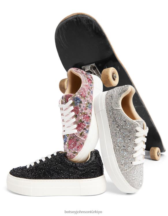 Sidny siyah N26HX35 kadınlar Betsey Johnson ayakkabı