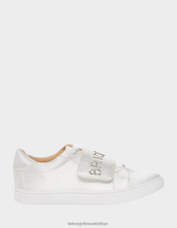 sb-liana fildişi saten N26HX183 kadınlar Betsey Johnson ayakkabı